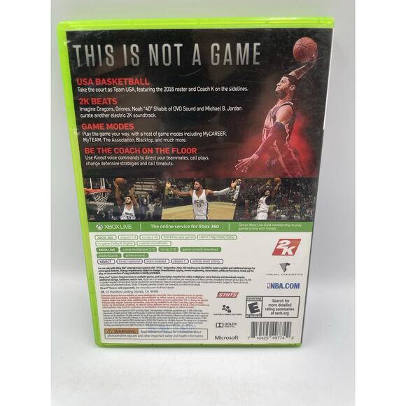 NBA 2K17 (Microsoft Xbox 360, 2016) Complete w/ Manual CIB Tested + Working - Picture 2 of 5